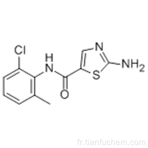 2-amino-N- (2-chloro-6-méthylphényl) thiazole-5-carboxamide CAS 302964-24-5